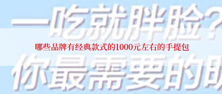  哪些品牌有经典款式的1000元左右的手提包