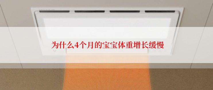  为什么4个月的宝宝体重增长缓慢